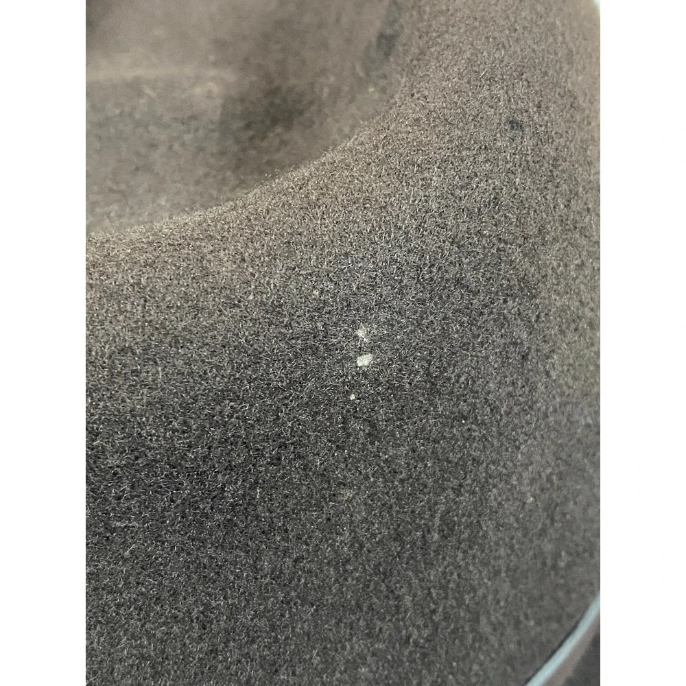 Stetson Crushable Wool Fedora Hat Brown Water Repellent Large Made in USA - Picture 11 of 13